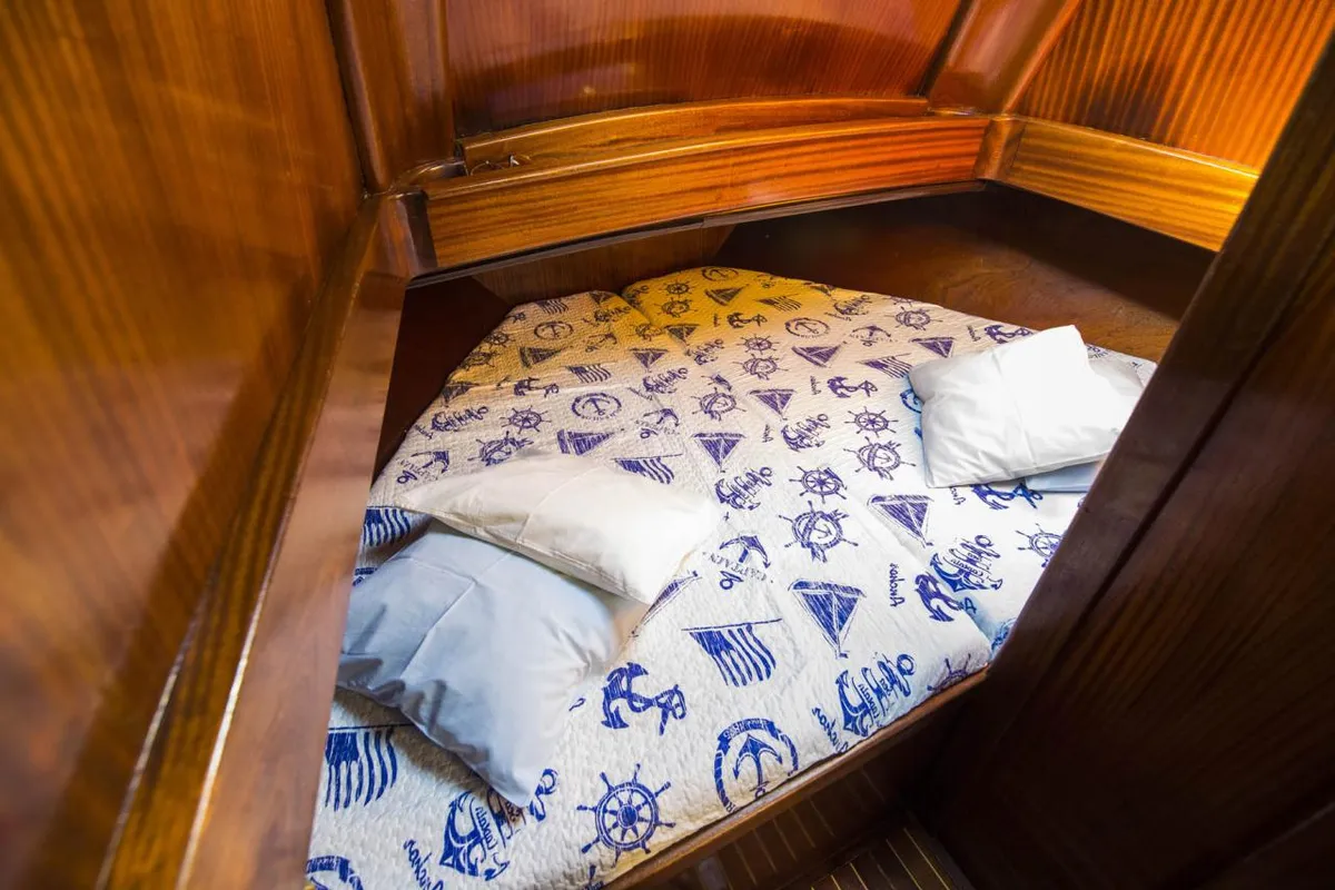 Cabin on Luka, a Custom Made Yacht LUKA motor yacht at Zadar, Croatia