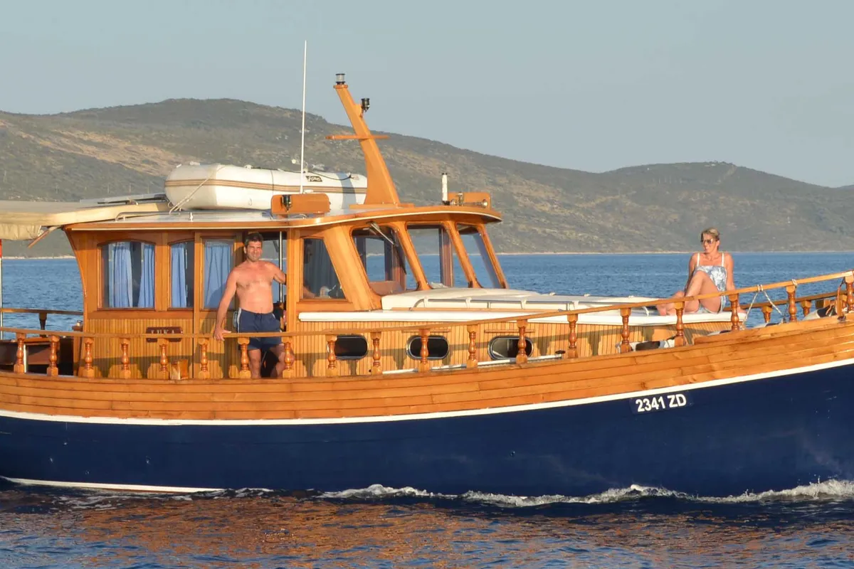 Exterior view of Luka, a Custom Made Yacht LUKA motor yacht at Zadar, Croatia