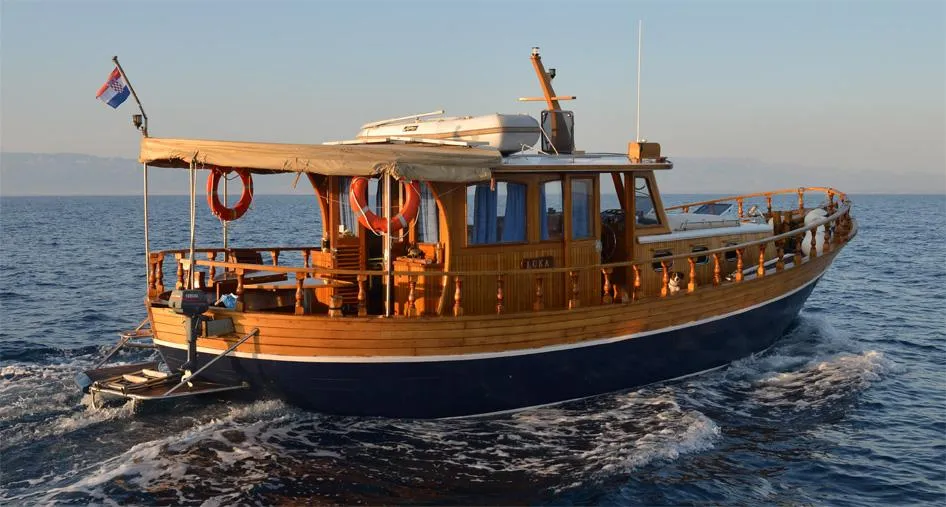 Exterior view of Luka, a Custom Made Yacht LUKA motor yacht at Zadar, Croatia