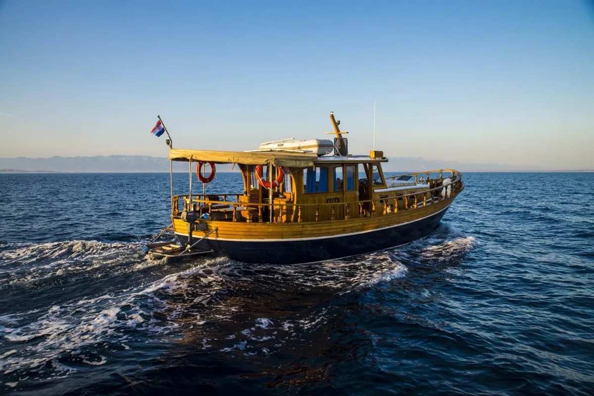 Exterior view of Luka, a Custom Made Yacht LUKA motor yacht at Zadar, Croatia