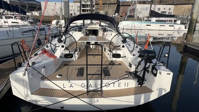 La Galiote 2, a JPK 39 FC sailboat at La Rochelle, France