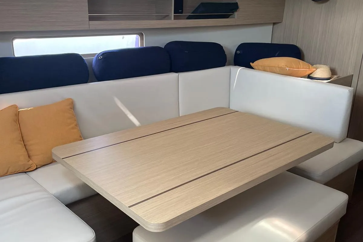 Wing II, a Beneteau Oceanis 40.1 sailboat at Piombino, Italy