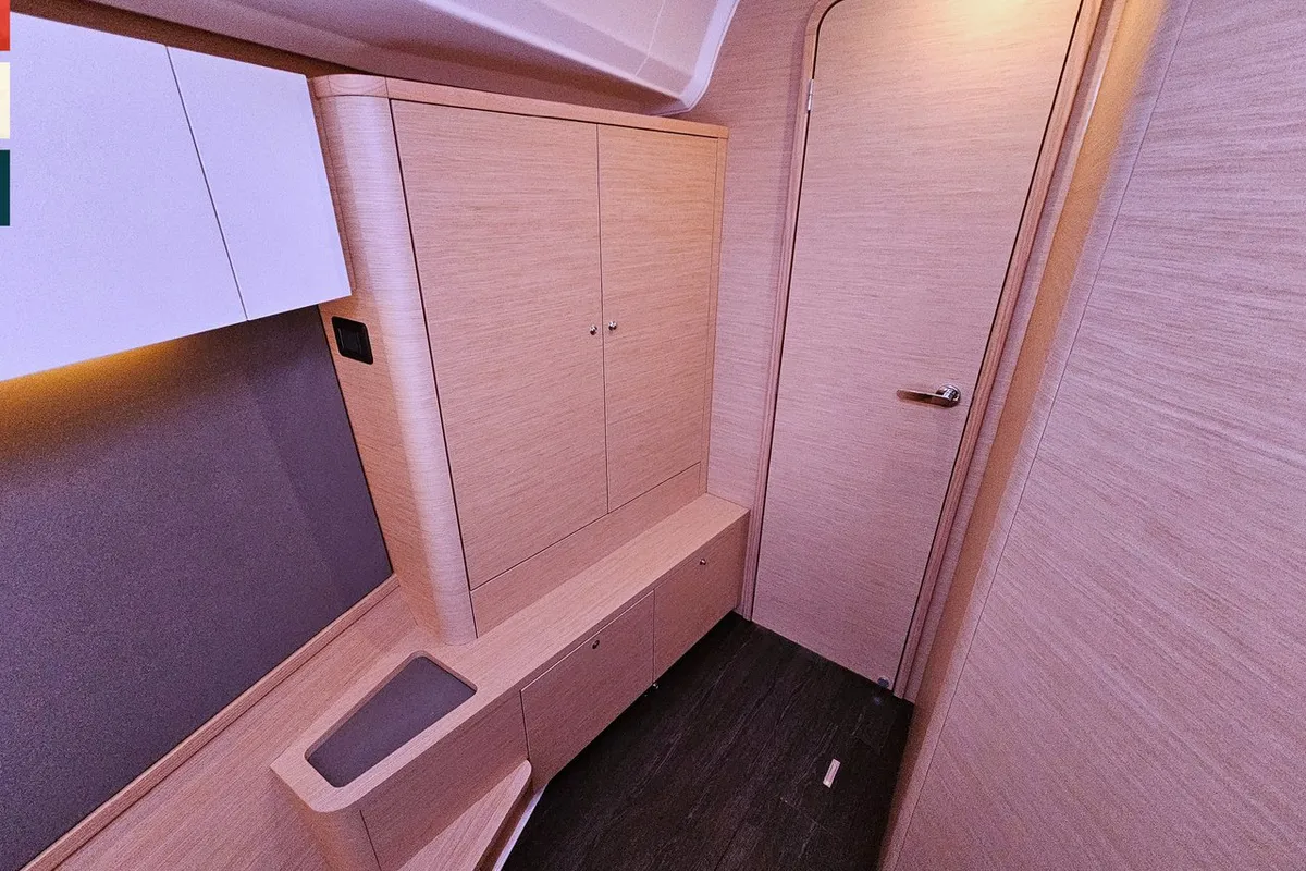 Cabin on Dunya, a Dufour 41 sailboat at Općina Rogoznica, Croatia