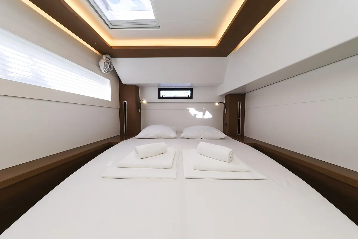 Cabin on MAJESTIC, a Lagoon 46 catamaran at Općina Sukošan, Croatia