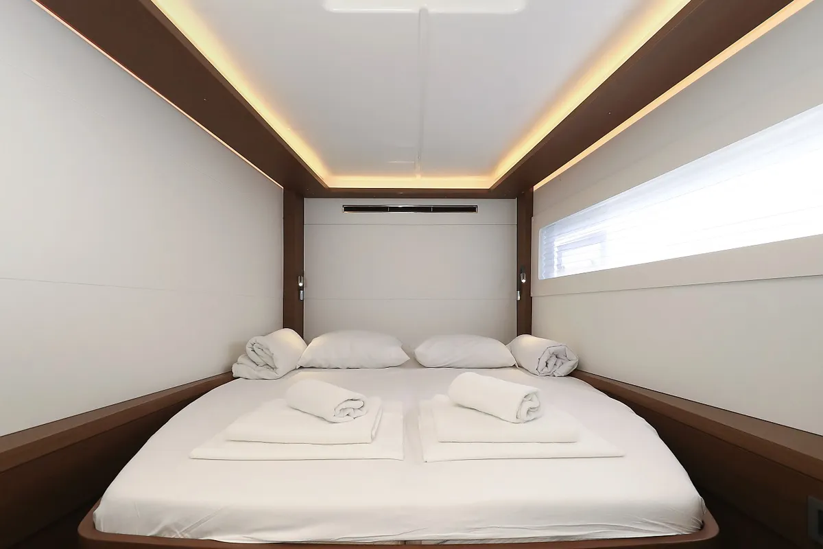 Cabin on MAJESTIC, a Lagoon 46 catamaran at Općina Sukošan, Croatia