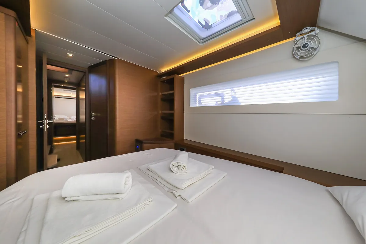 Cabin on MAJESTIC, a Lagoon 46 catamaran at Općina Sukošan, Croatia