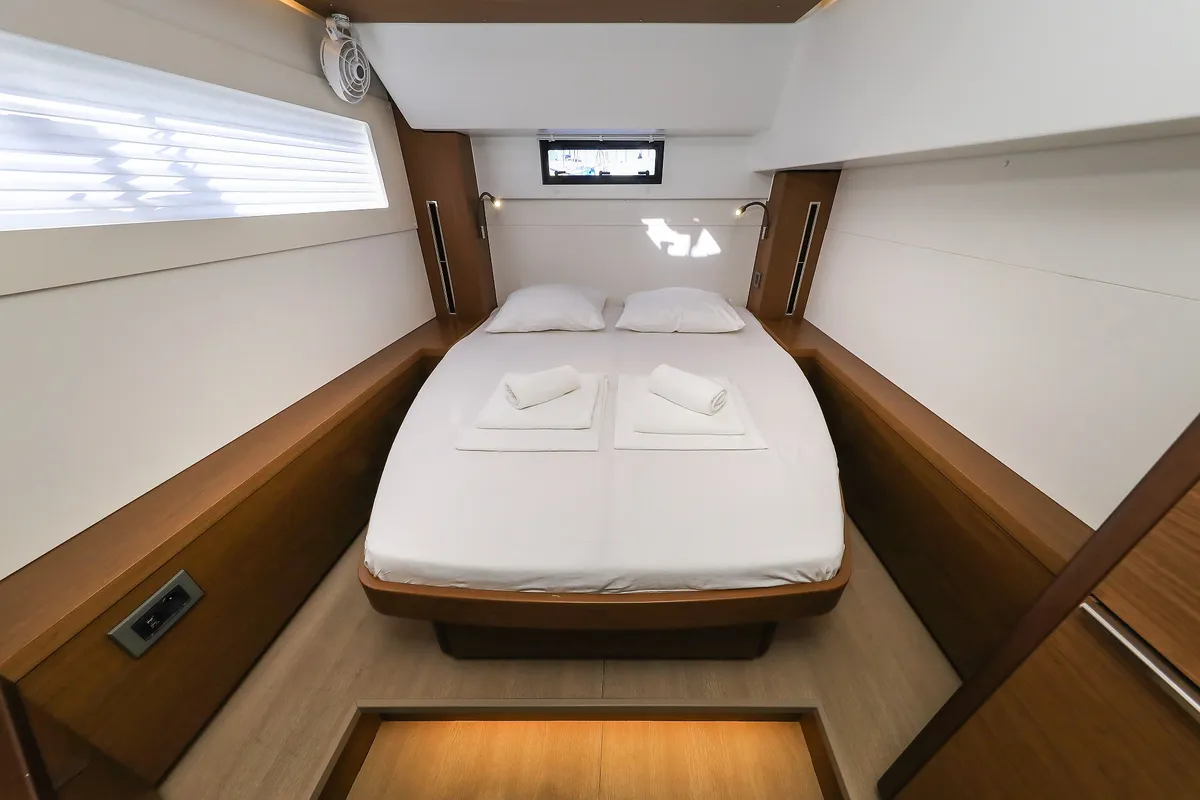 Cabin on MAJESTIC, a Lagoon 46 catamaran at Općina Sukošan, Croatia