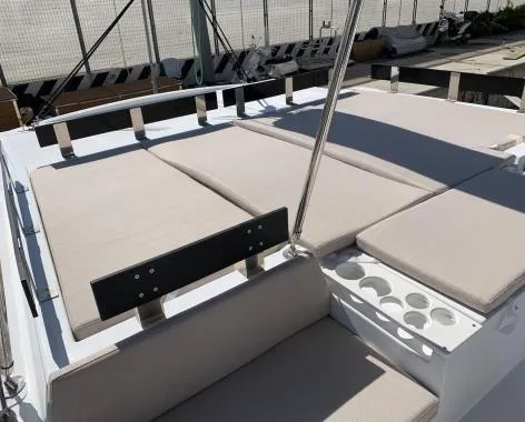 Cabin on Kuma, a Bali Catspace catamaran at Salerno, Italy