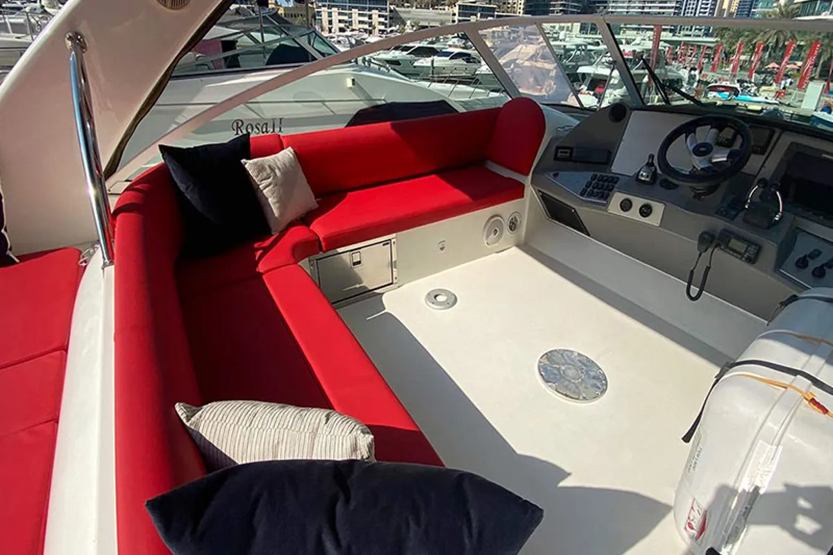 Cruiser 47, a Cruiser 47 Fly motorboat at Dubai, United Arab Emirates