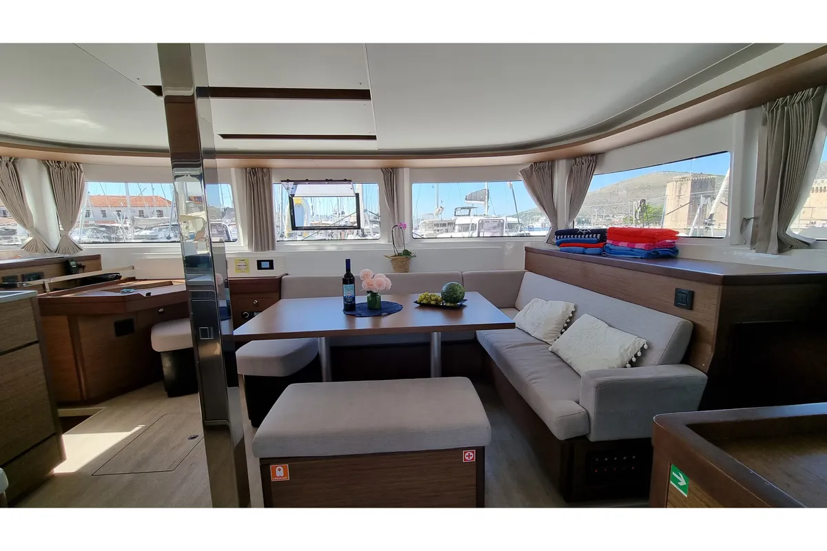 Magic Point, a Lagoon 46 catamaran at Split, Croatia