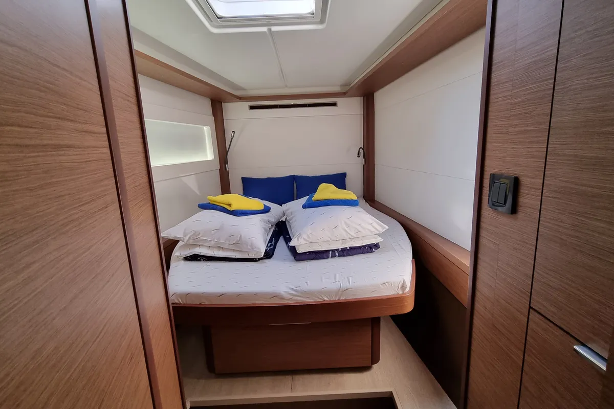 Magic Point, a Lagoon 46 catamaran at Split, Croatia