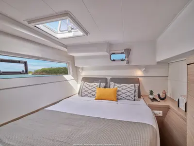 Cabin on LINDA, a Lagoon 40 catamaran at Split, Croatia