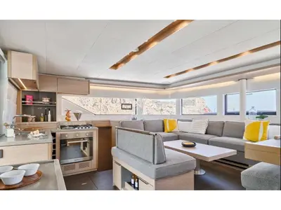 Deb Elli, a Lagoon 51 catamaran at Alameda, United States