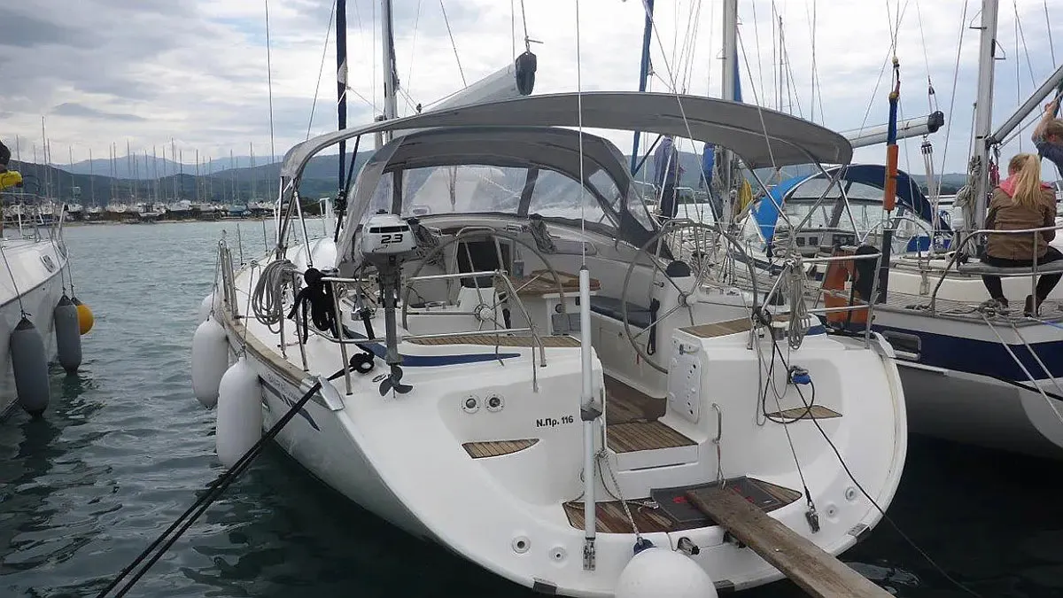 Paola, a Bavaria 50 sailboat at Athens, Marina Delta Kallithea, Greece