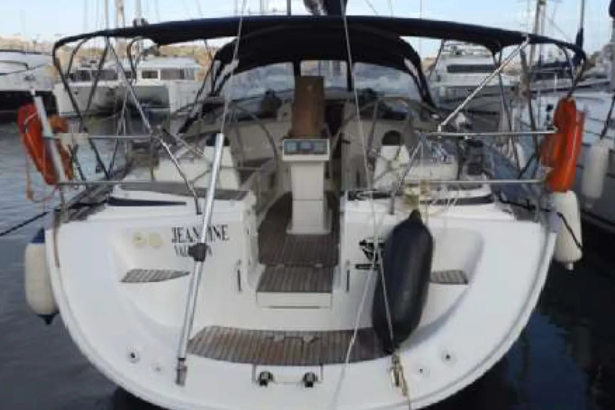 JEANNINE, a Bavaria 50 Cruiser sailboat at Kalkara, Malta