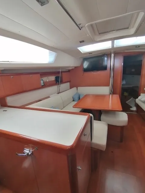 Viento, a Beneteau Oceanis 46 sailboat at Fethiye, Turkey
