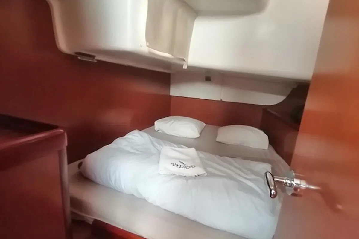 Viento, a Beneteau Oceanis 46 sailboat at Fethiye, Turkey