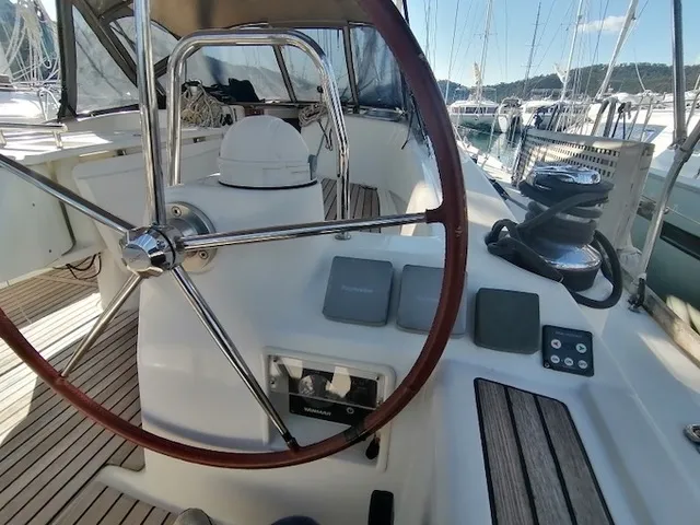 Viento, a Beneteau Oceanis 46 sailboat at Fethiye, Turkey