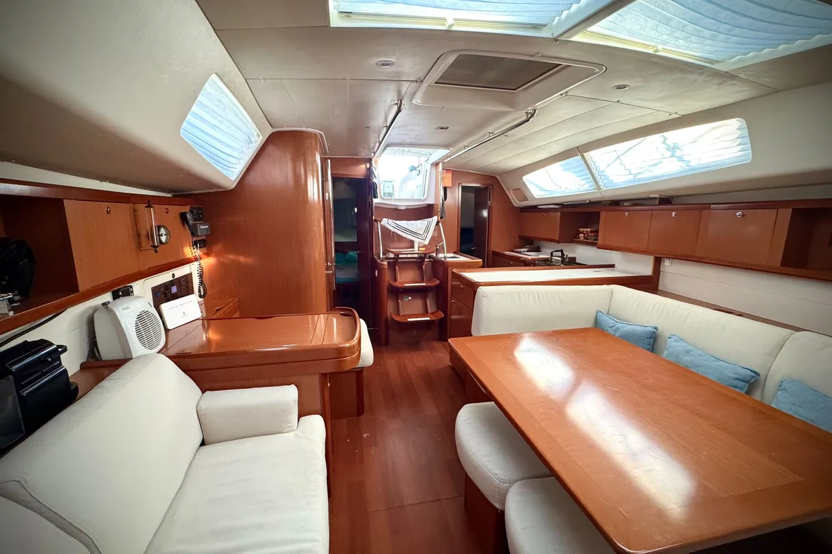 Viento, a Beneteau Oceanis 46 sailboat at Fethiye, Turkey