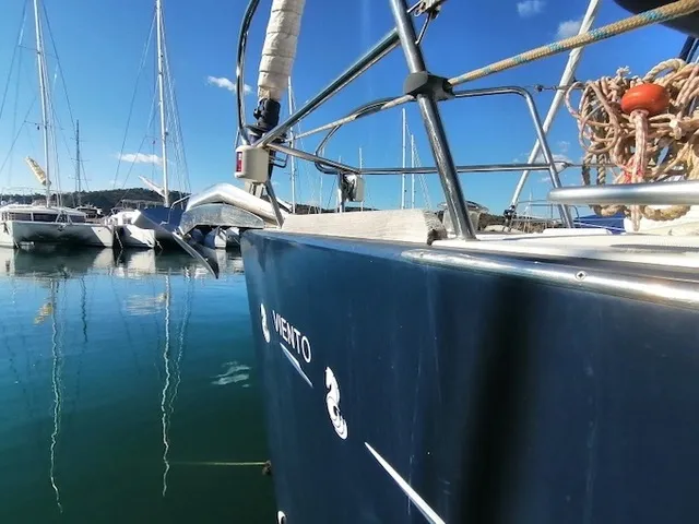 Viento, a Beneteau Oceanis 46 sailboat at Fethiye, Turkey