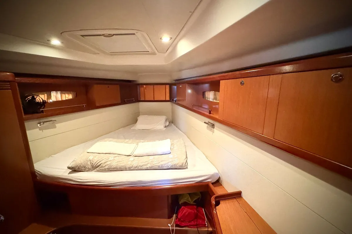 Viento, a Beneteau Oceanis 46 sailboat at Fethiye, Turkey