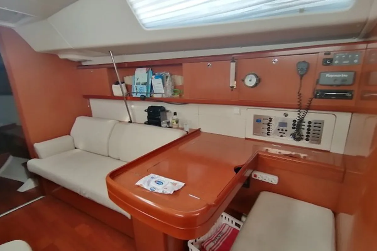Viento, a Beneteau Oceanis 46 sailboat at Fethiye, Turkey