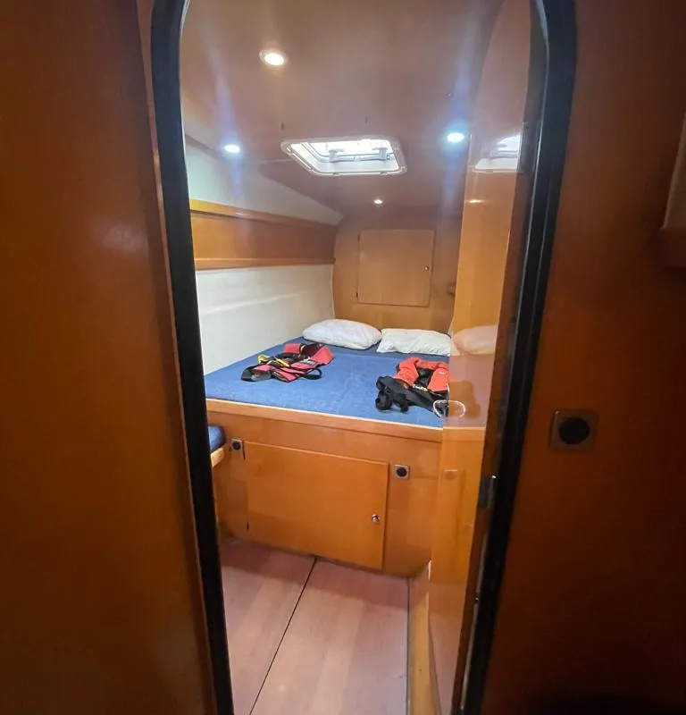 Alboran Cachaça (Cabo Verde), a Fountaine Pajot Bahia 46 catamaran at Murdeira, Cape Verde