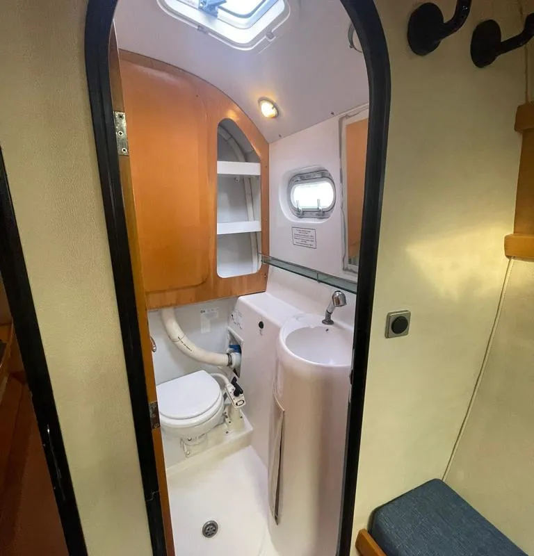 Alboran Cachaça (Cabo Verde), a Fountaine Pajot Bahia 46 catamaran at Murdeira, Cape Verde