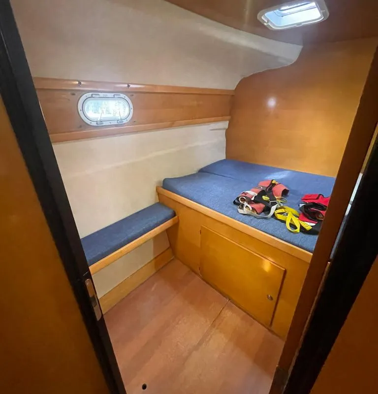 Alboran Cachaça (Cabo Verde), a Fountaine Pajot Bahia 46 catamaran at Murdeira, Cape Verde