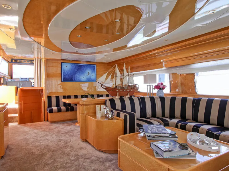 Prime, a Posillipo Technema 98 motor yacht at Cannigione, Italy