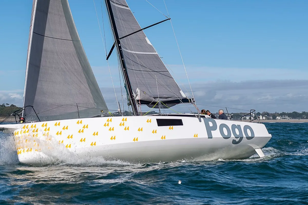 Exterior view of Pogo 44, a sailboat at La Rochelle, France