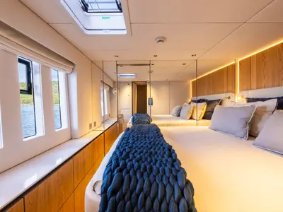 Cabin on MyMaria, a Sunreef 60 catamaran at Municipal Unit of Lefkada, Greece