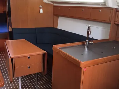 Galley of Mimi, a Bavaria Cruiser 37 sailboat at Općina Vrsar, Croatia