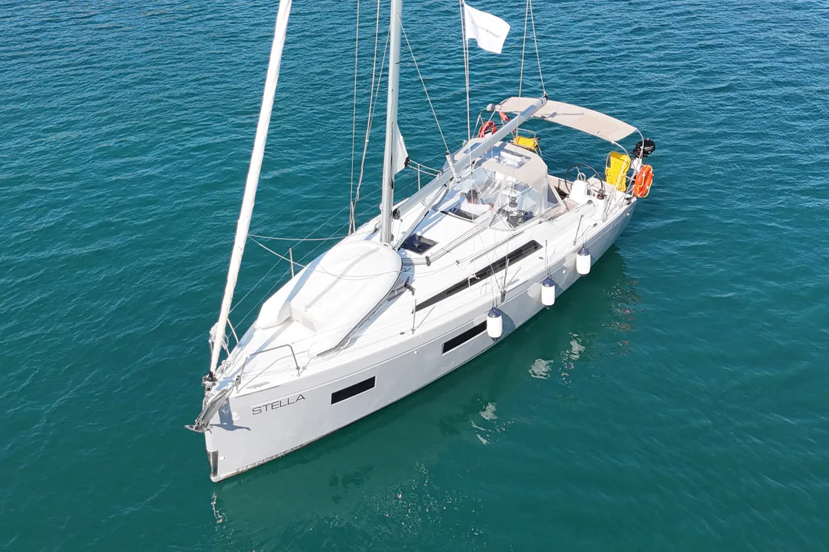 Benja, a Beneteau Oceanis 34.1 sailboat at Fethiye, Turkey