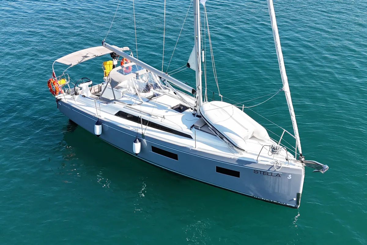 Benja, a Beneteau Oceanis 34.1 sailboat at Fethiye, Turkey