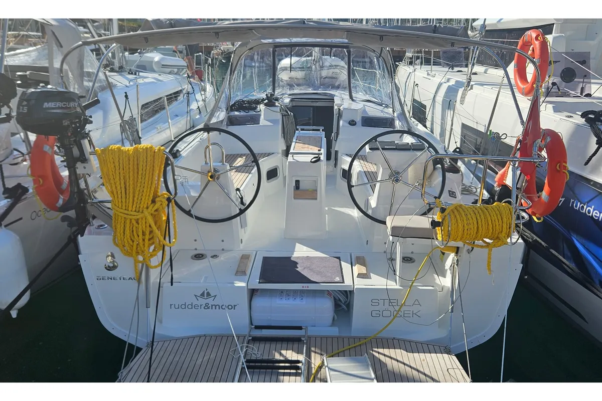 Benja, a Beneteau Oceanis 34.1 sailboat at Fethiye, Turkey
