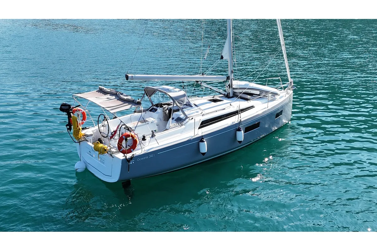 Benja, a Beneteau Oceanis 34.1 sailboat at Fethiye, Turkey