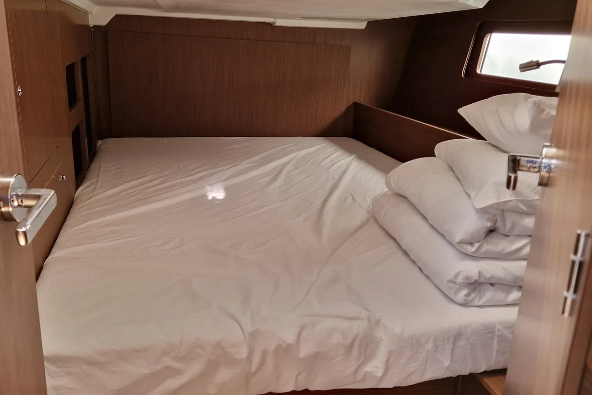 Vanga, a Beneteau Oceanis 46.1 sailboat at Dubrovnik, Croatia