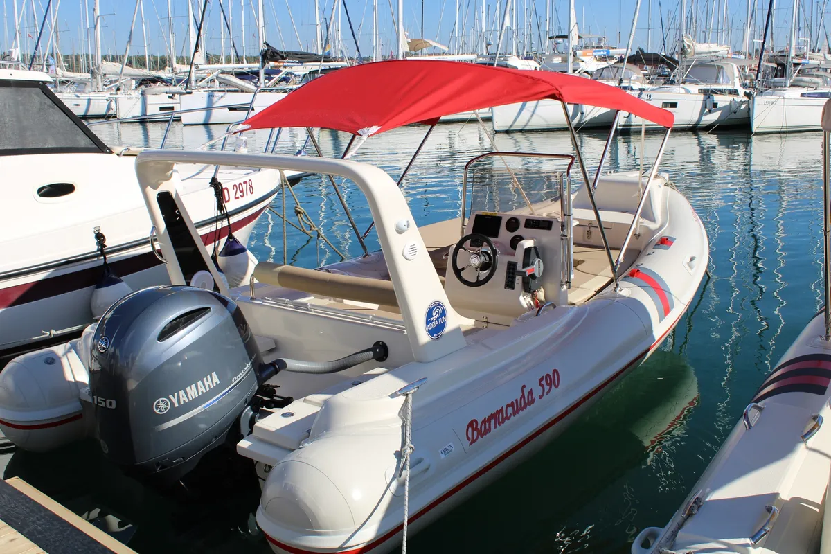 Barracuda 590 - 12, a Barracuda 590 RIB at Crikvenica, Croatia