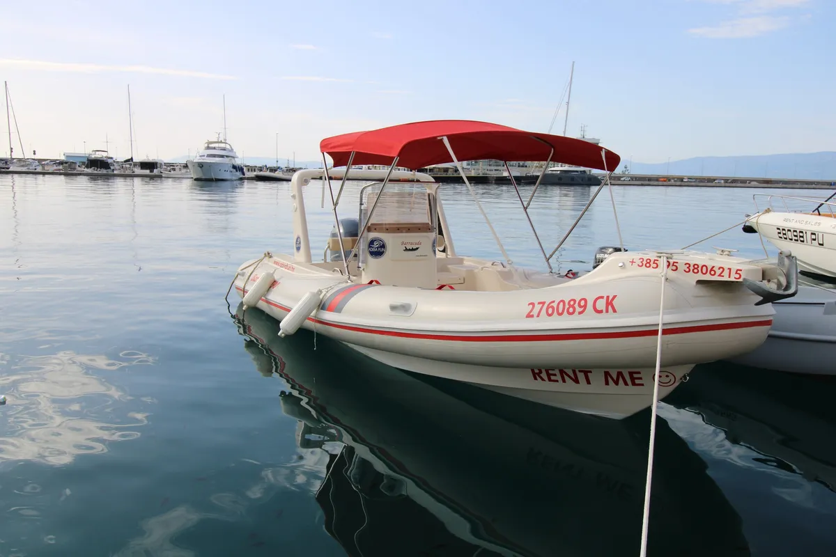 Barracuda 590 - 12, a Barracuda 590 RIB at Crikvenica, Croatia