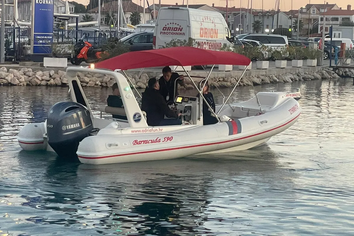 Barracuda 590 - 12, a Barracuda 590 RIB at Crikvenica, Croatia