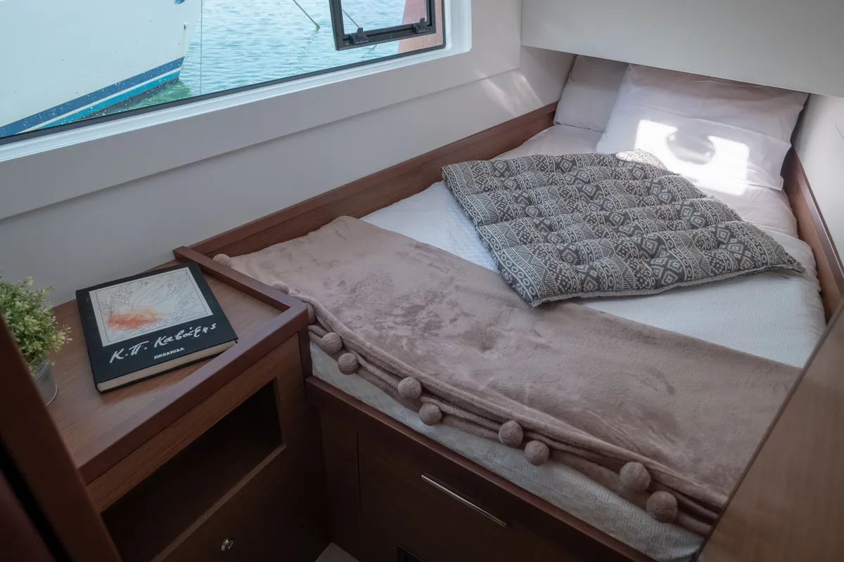Cabin on Meliti, a Lagoon 40 catamaran at Municipal Unit of Lefkada, Greece