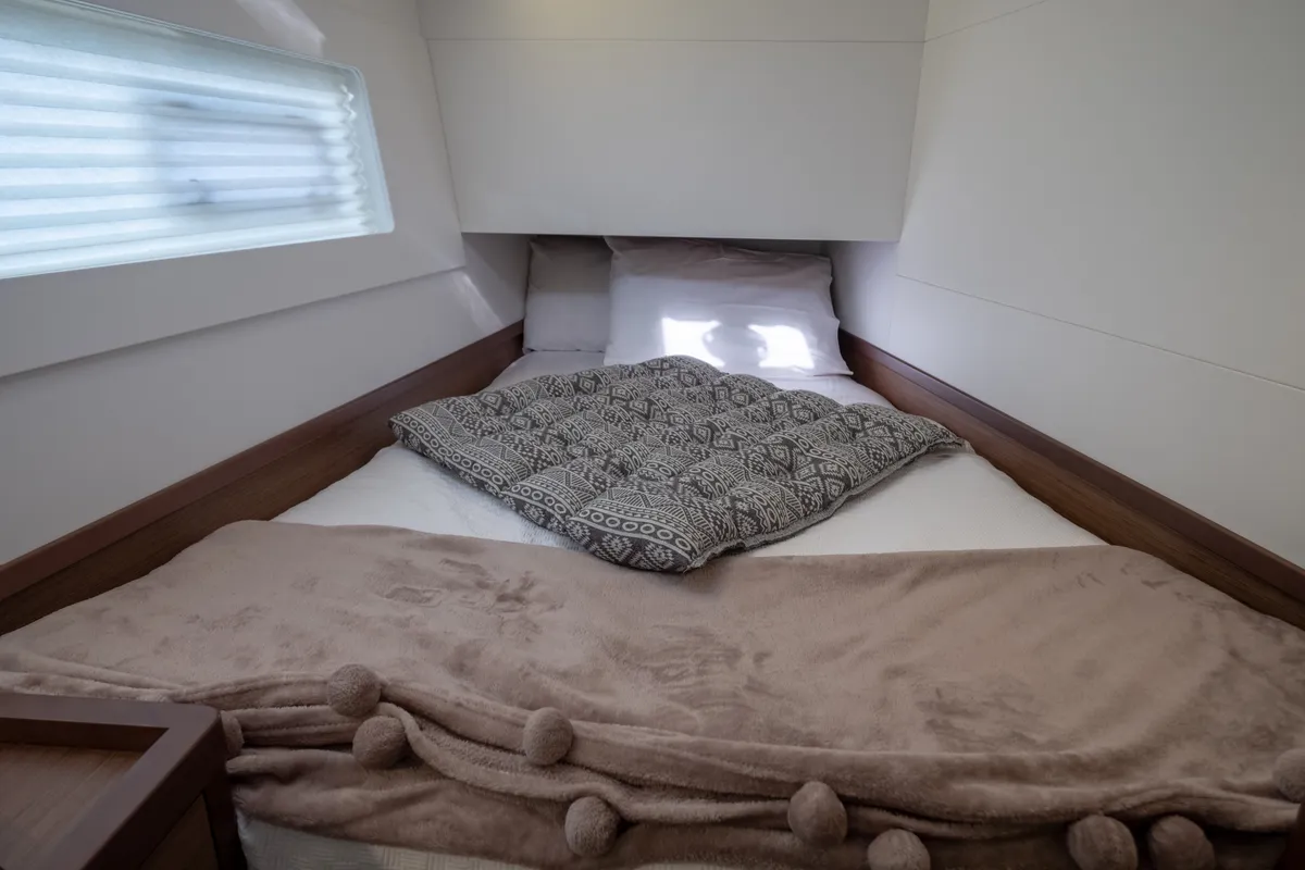 Cabin on Meliti, a Lagoon 40 catamaran at Municipal Unit of Lefkada, Greece