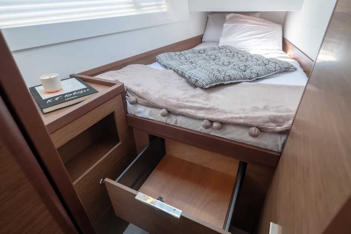Cabin on Meliti, a Lagoon 40 catamaran at Municipal Unit of Lefkada, Greece
