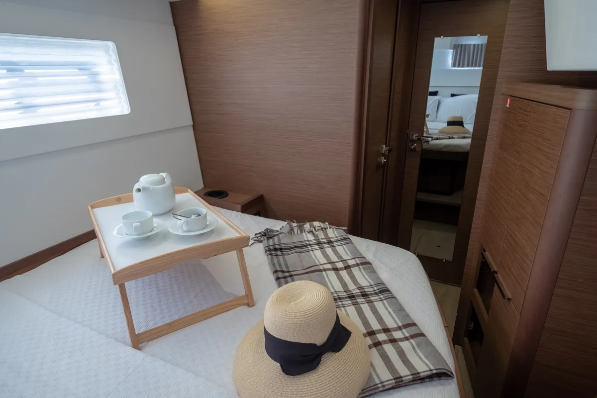 Cabin on Meliti, a Lagoon 40 catamaran at Municipal Unit of Lefkada, Greece