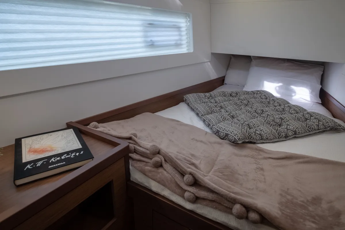 Cabin on Meliti, a Lagoon 40 catamaran at Municipal Unit of Lefkada, Greece