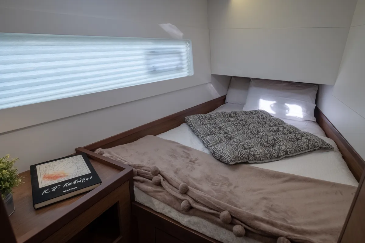 Cabin on Meliti, a Lagoon 40 catamaran at Municipal Unit of Lefkada, Greece