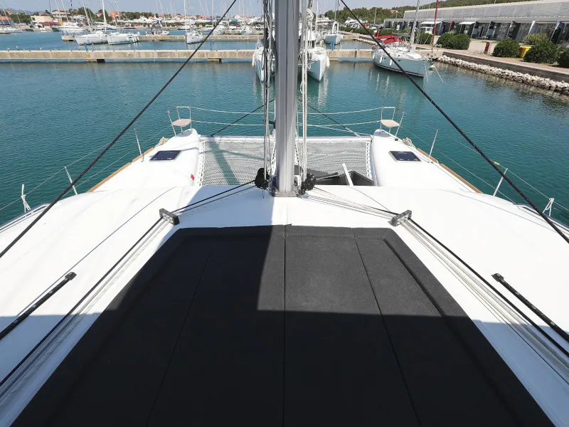 Hot Stuff, a Lagoon 450 F catamaran at Općina Sukošan, Croatia