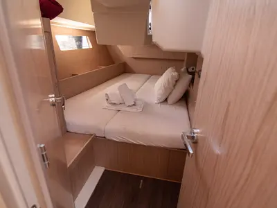 Cabin on Kostis, a Beneteau Oceanis 41.1 sailboat at Municipal Unit of Lefkada, Greece