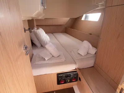 Cabin on Kostis, a Beneteau Oceanis 41.1 sailboat at Municipal Unit of Lefkada, Greece
